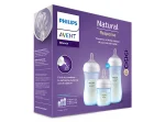 Set Mamadera Natural x3 celeste - Imagen 2